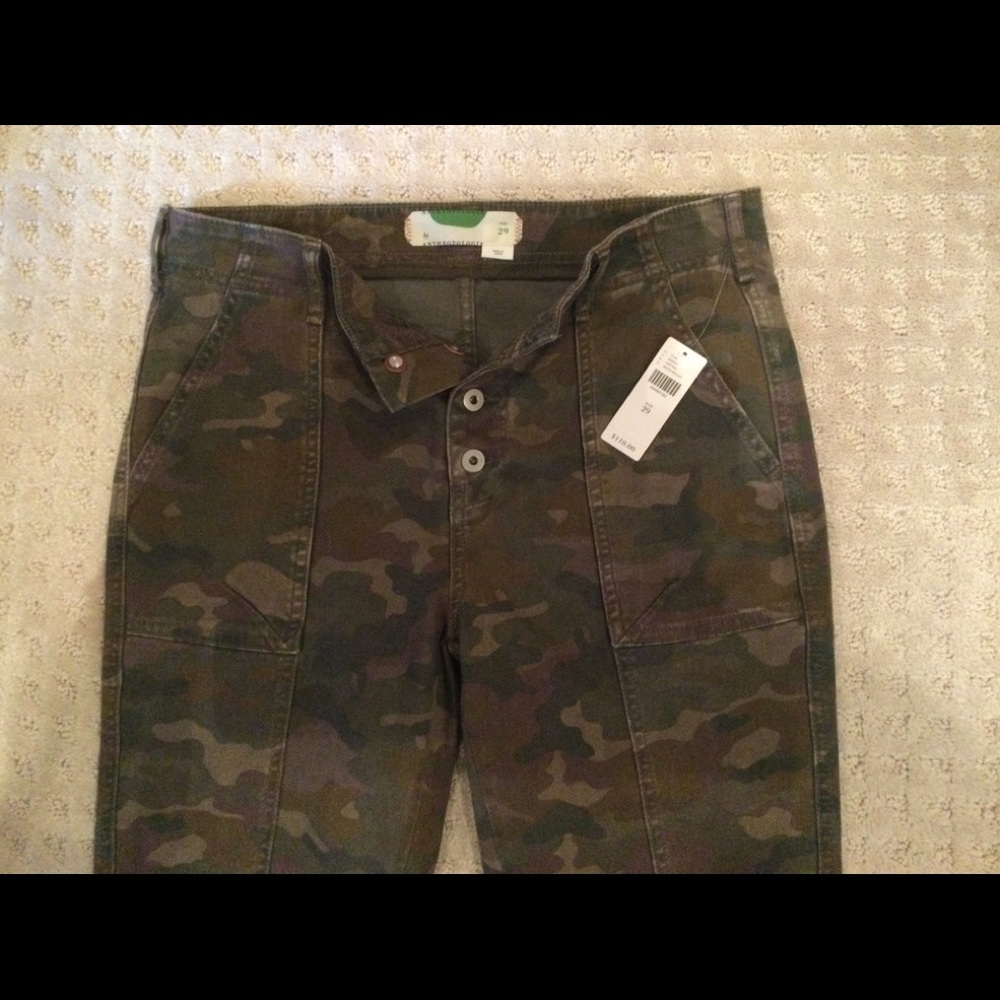 Camo Anthropology jeans